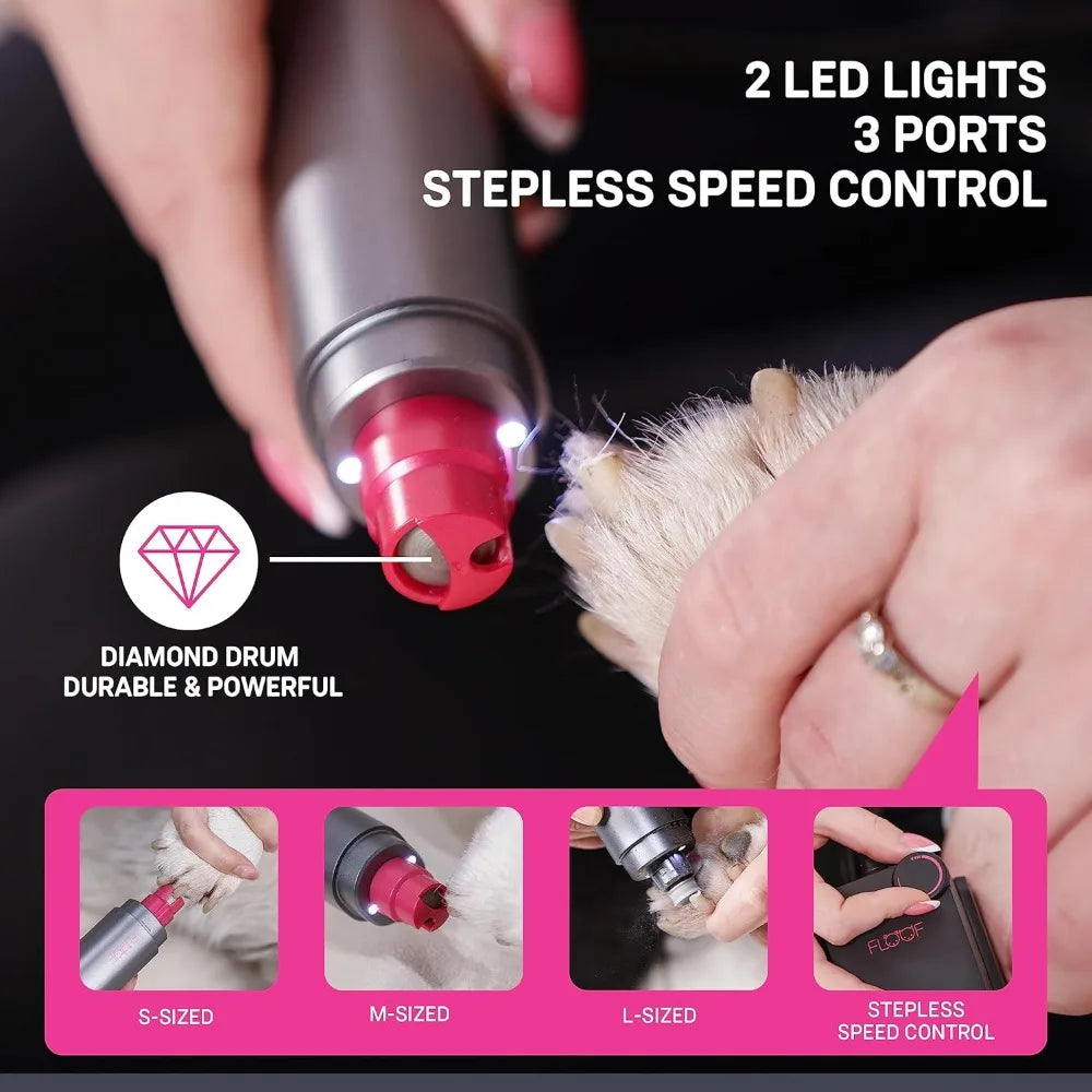 Low Noise Dog Clippers Nail Grinder