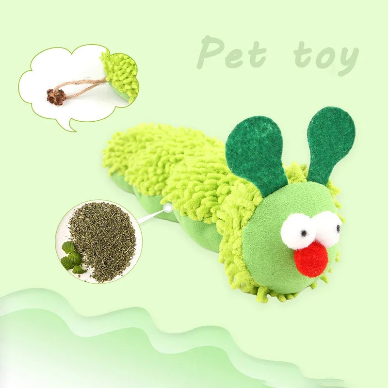 Caterpillar Catnip & Silvervine Interactive Toy