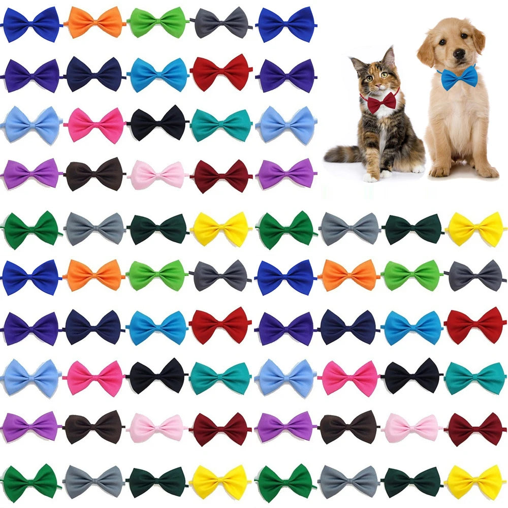 50/10Dog Bows Mix Colors