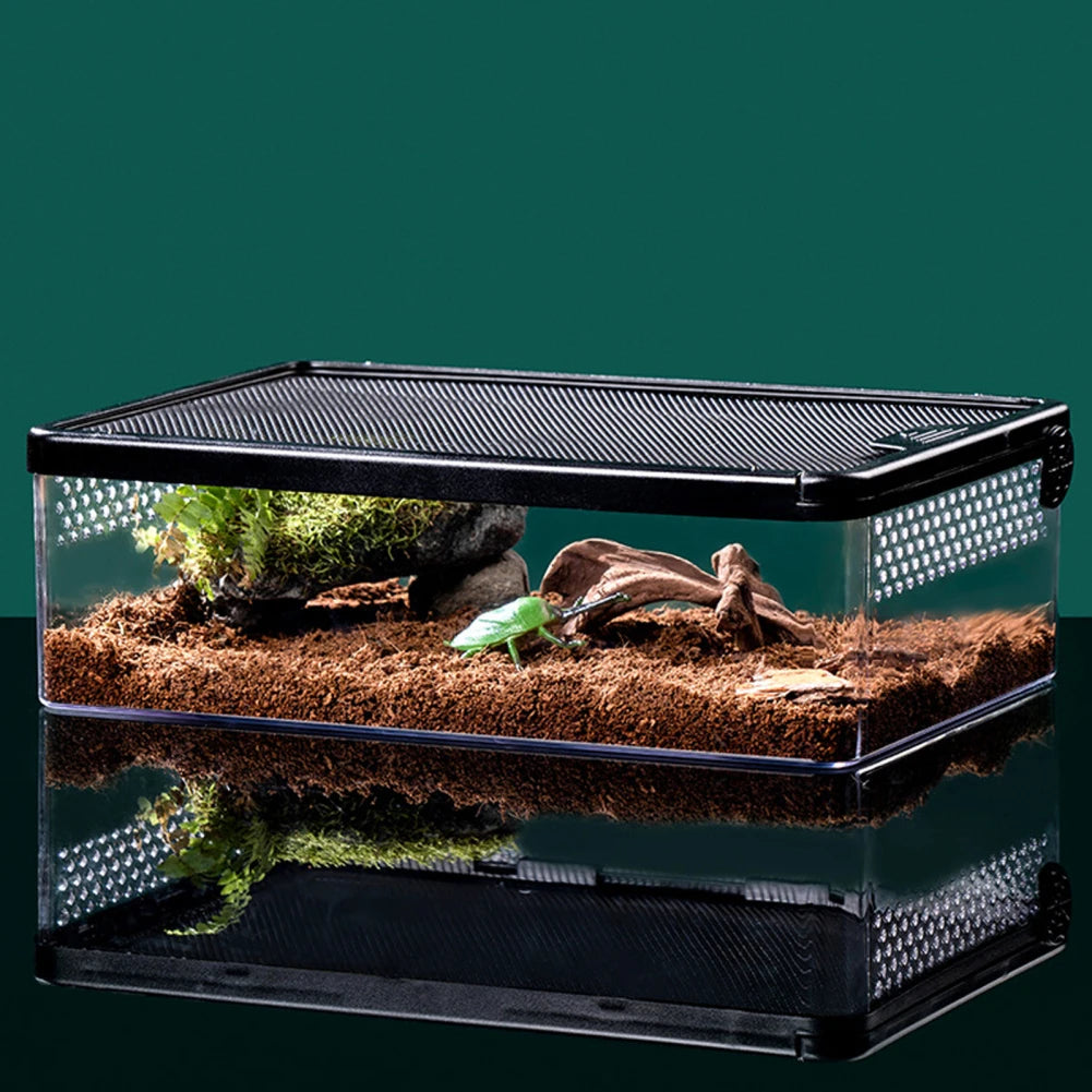 Turtle Tank With Breathable Holes Fish Tank