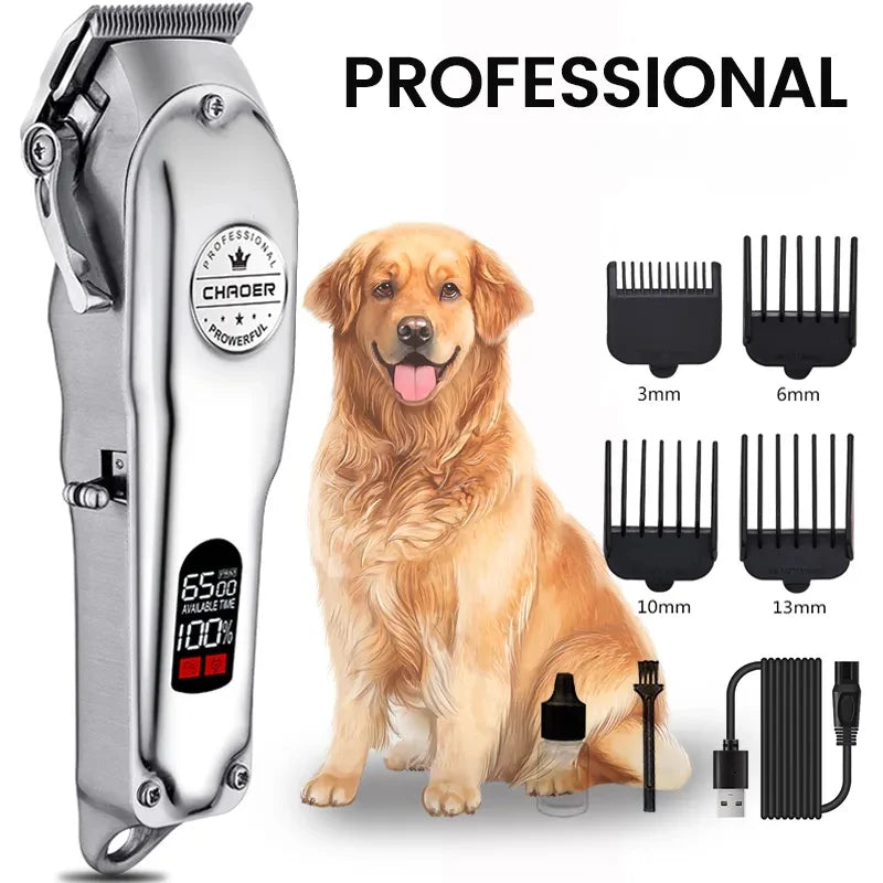 All Metal Rechargeable Pet Trimmer