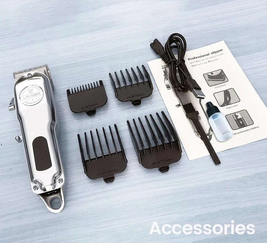 All Metal Rechargeable Pet Trimmer