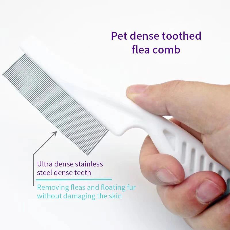 Stainless Steel Flea Hair Shedding Comb