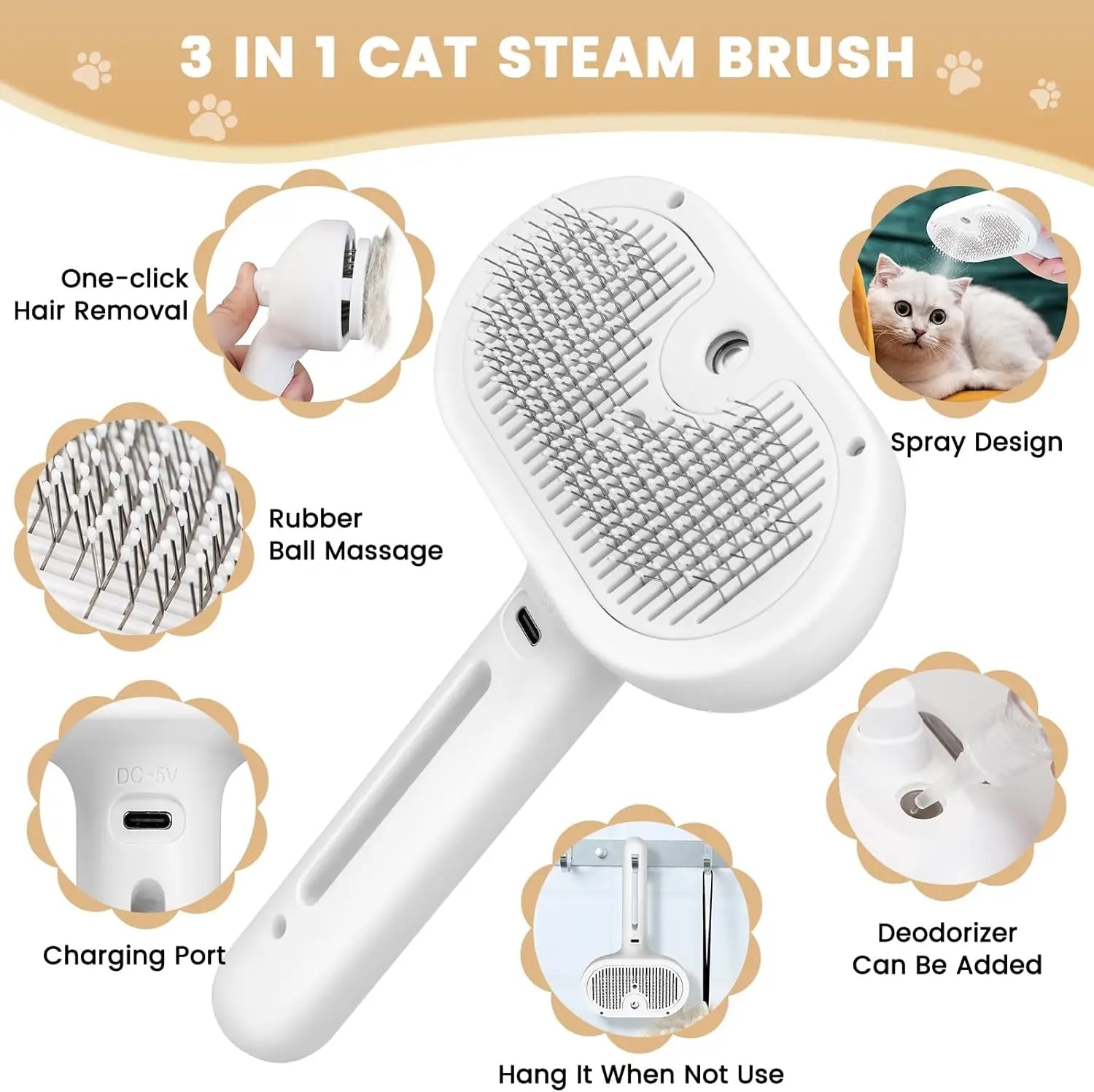 Spray Grooming Comb