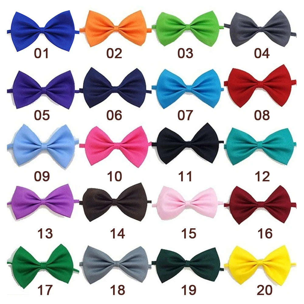 50/10Dog Bows Mix Colors