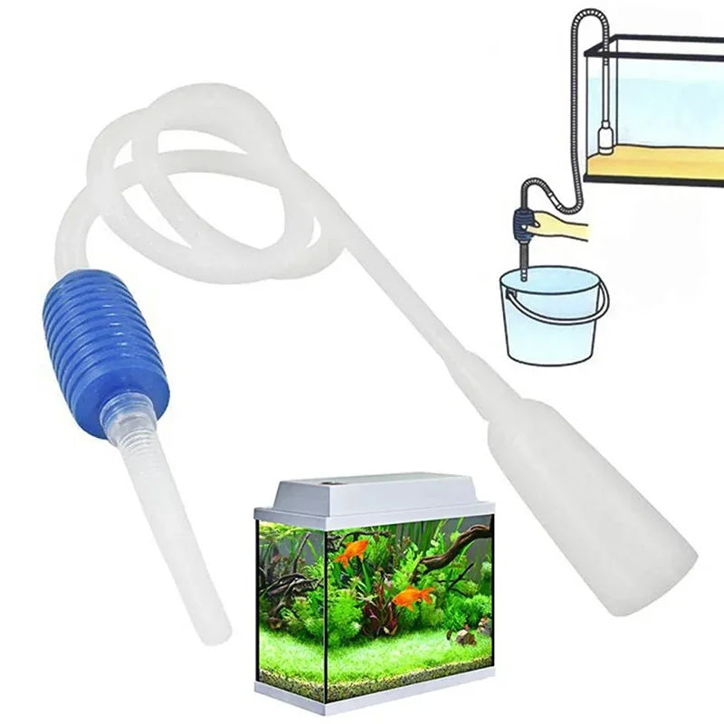 Semi-Automatic Aquarium Clean Vacuum