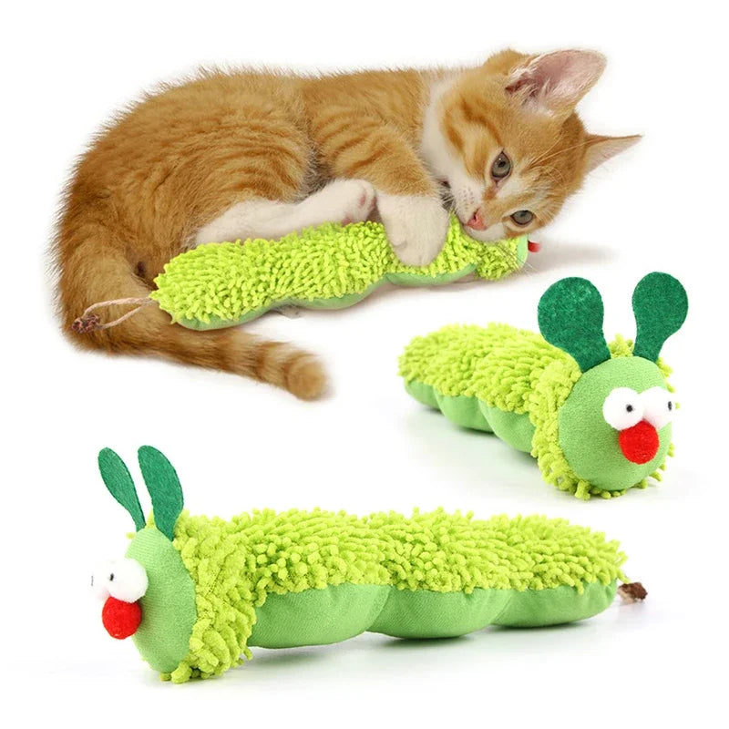 Caterpillar Catnip & Silvervine Interactive Toy