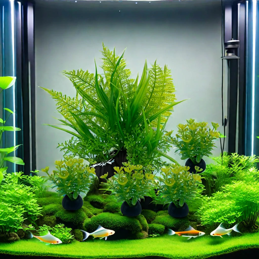 Aquarium Plants Ornaments Plastic Simulation