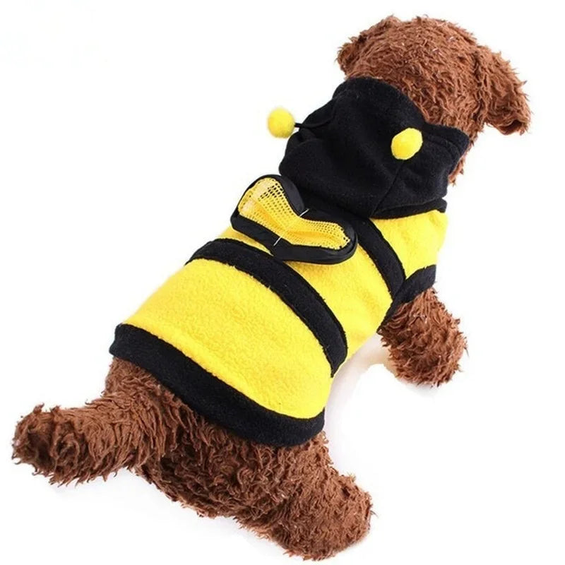 Bee Pet Puppy Coat Apparel Outfit