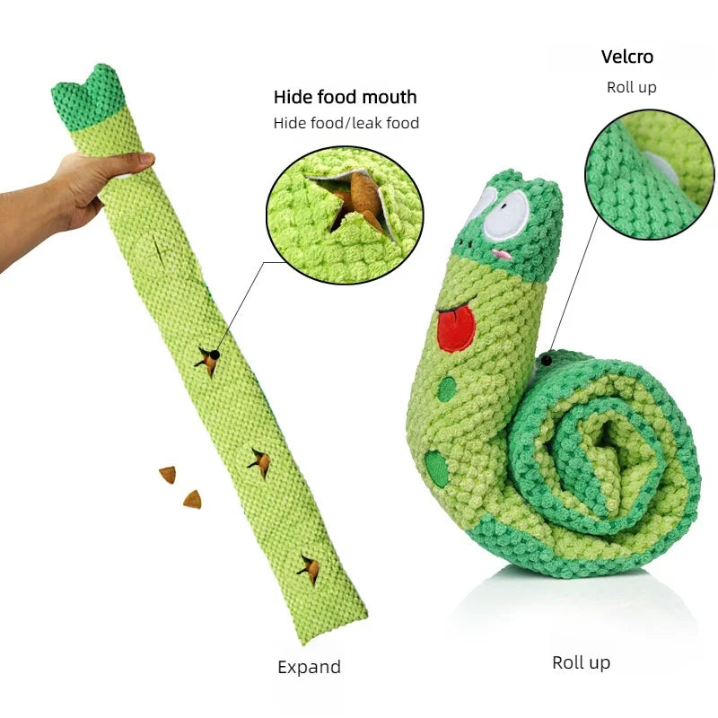 Interactive Plush Squeak Toy for Puppies & Dogs