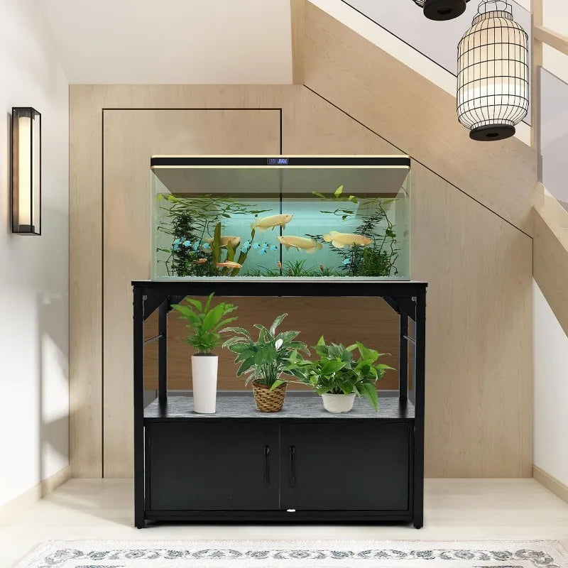 Aquarium Stand with Storage Cabinet