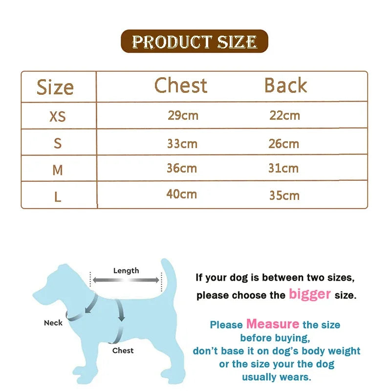 Breathable Elastic Cat Vest for Wound Protection