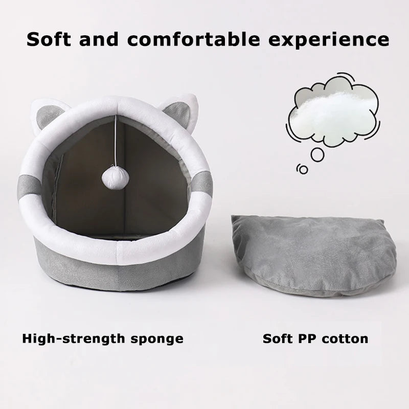 Soft Pet House for Cats &amp; Small Dogs