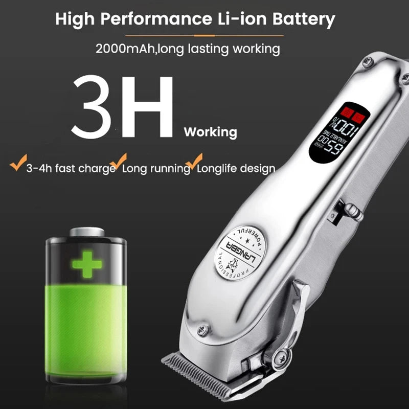 All Metal Rechargeable Pet Trimmer