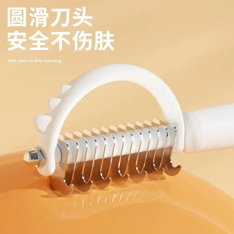 Hair Removal Comb for Dogs Cat Fur Detangler