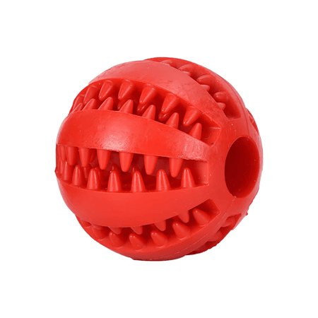 Interactive Rubber Chew & Treat Feeder Ball